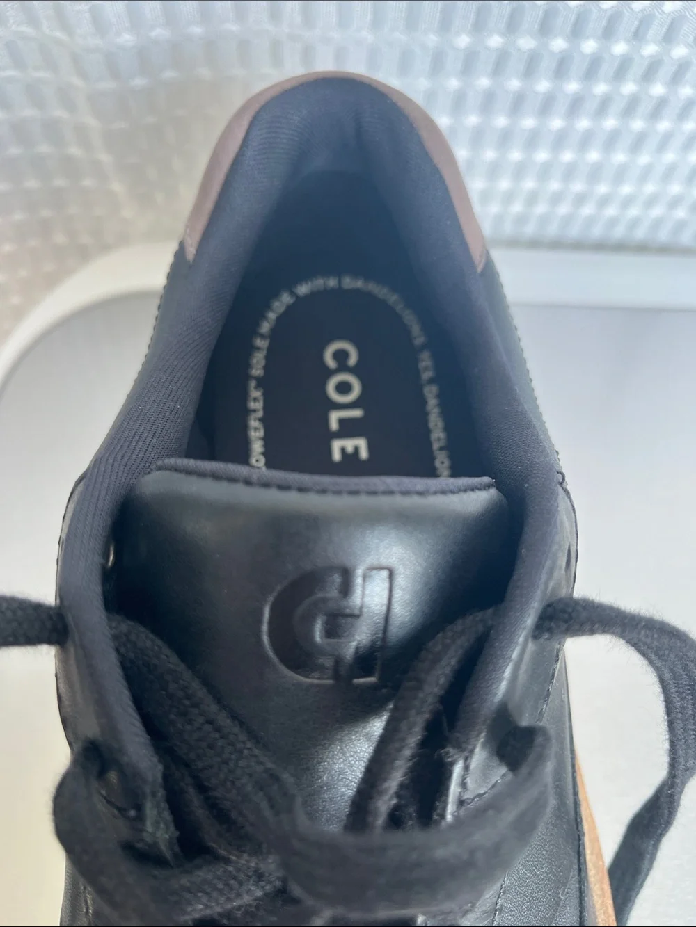 Cole Haan GrandPrø FeatherArc Bike Toe Sneakers Men’s 8.5M Black NIB C40475